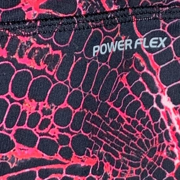 Champion Performance Pink Black PowerFlex Crop Leggings Women’s Small - Picture 7 of 7